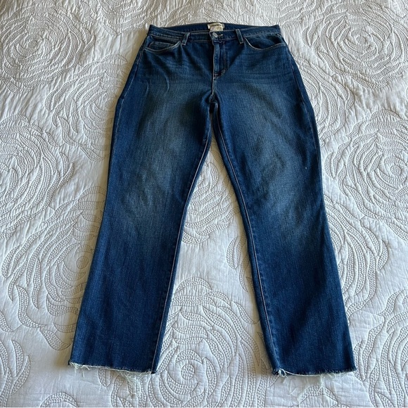 L'Agence - Sada High Rise Crop Slim Jean - Sequoia - Picture 3 of 12